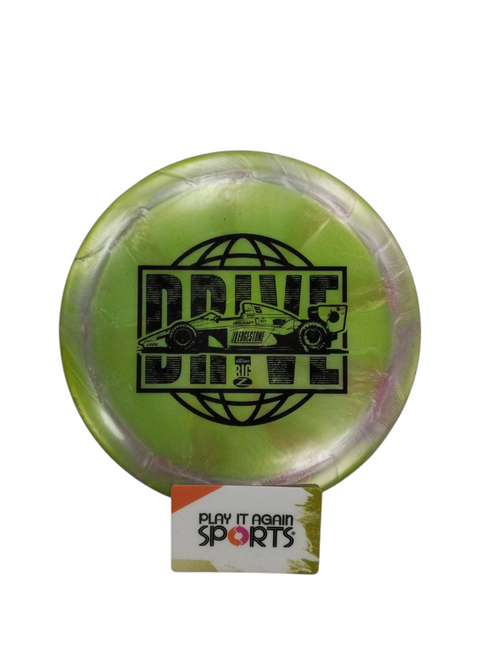 Vist Large View of Product Image Which is Used Discraft P. PIERCE DRIVE Disc Golf Driver Green