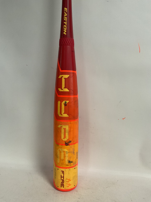Vist Large View of Product Image Which is Used Easton HYPE FIRE 2025 BB/SB USSSA 2 3/4 Bat 31"
