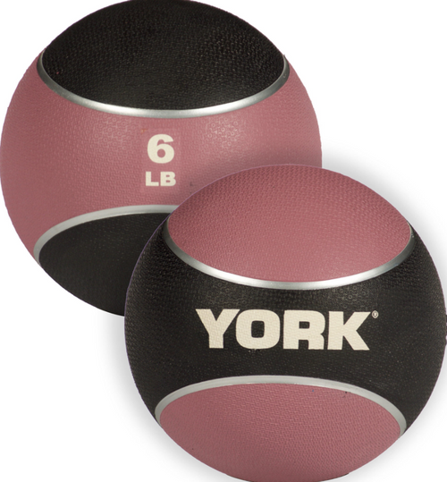 New 6lb Rubber Medicine Ball 11821-YRK65106