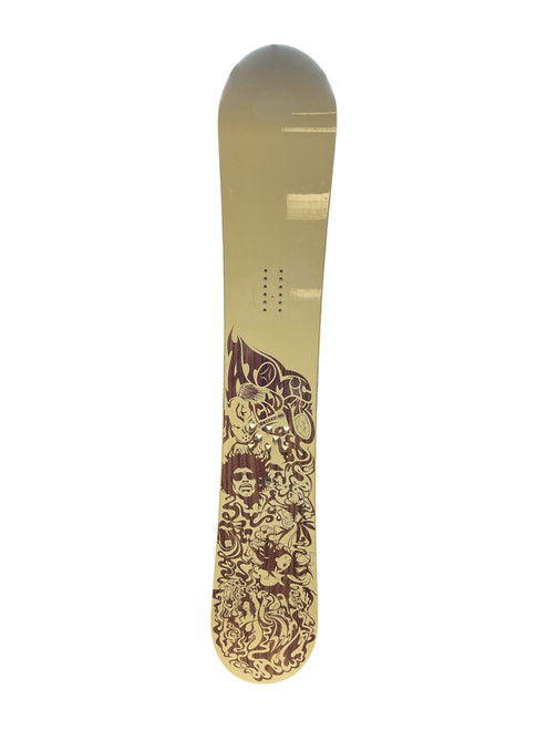 Vist Large View of Product Image Which is Used Atomic COLD SMOKE Womens Snowboard Only Brown 163 cm