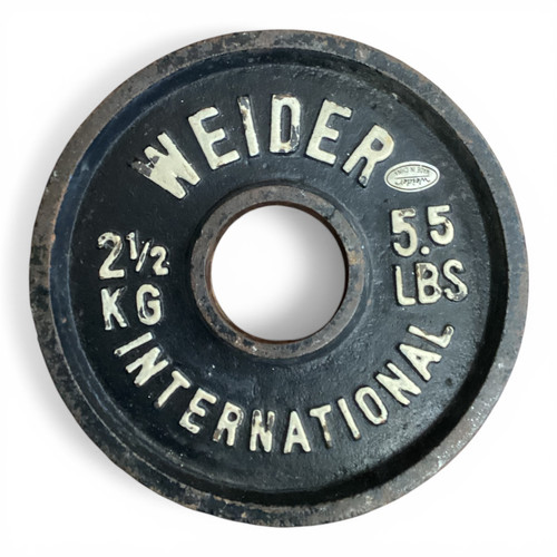 Vist Large View of Product Image Which is Weider Olympic Plate 5 lb