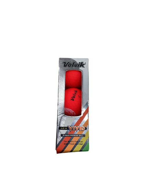 Vist Large View of Product Image Which is Used Volvik NEW VIVID 3 Ball - Golf Ball Sleeve