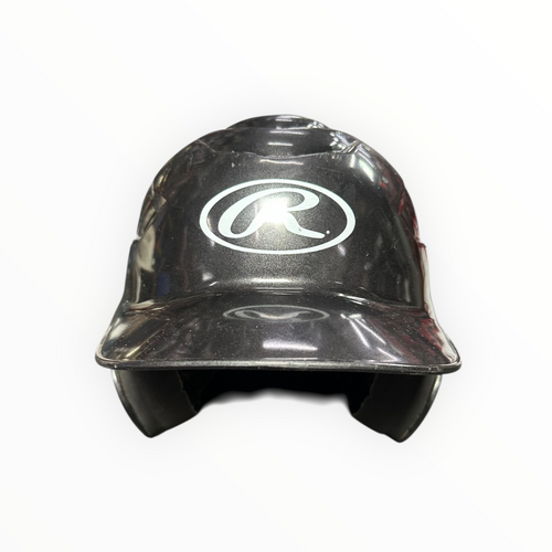 Vist Large View of Product Image Which is Used Rawlings Batting Helmet No Mask Black SM