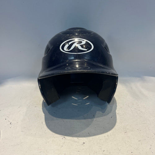 Vist Large View of Product Image Which is Used Rawlings NAVY SZ SM Batting Helmet No Mask Navy Blue SM