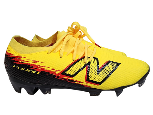 Vist Large View of Product Image Which is Used New Balance FURON Soccer Cleats Yellow Size 6.5