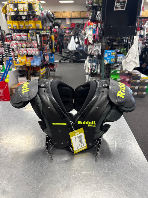 Vist Large View of Product Image Which is Used Riddell SURGE FB Shoulder Pads None LG