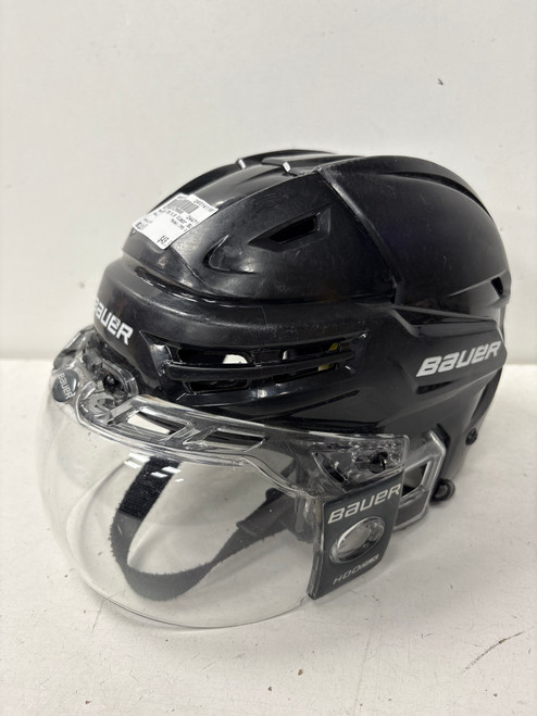 Vist Large View of Product Image Which is Used Bauer IMS 9.0 Helmet Half Visor Combo Black MD