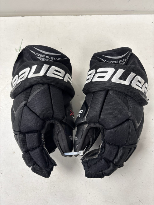 Vist Large View of Product Image Which is Used Bauer VAPOR X900 Senior Gloves Black 14"