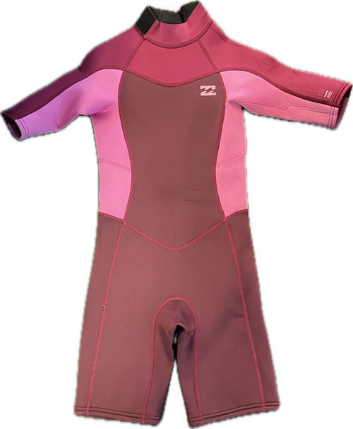 Vist Large View of Product Image Which is Used Billabong SYNERGY Junior Spring Suit Pink JR 12