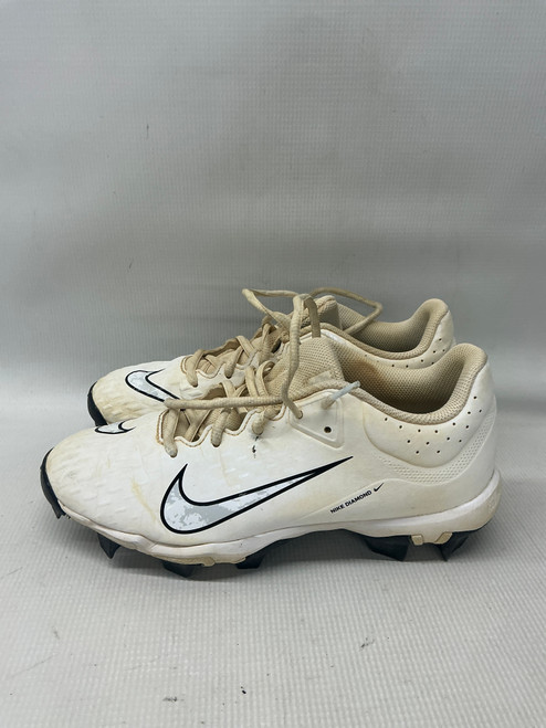 Vist Large View of Product Image Which is Used Nike DIAMOND SB CLEATS BB/SB Cleats White Youth 07.5