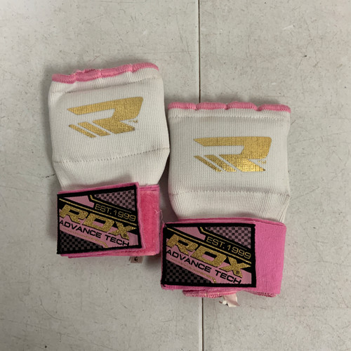 Vist Large View of Product Image Which is Used ROX Martial Arts Gloves White SM