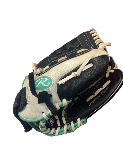 Vist Large View of Product Image Which is Used Rawlings FASTPITCH SOFTBALL BB/SB Glove RH Throw Black 11"