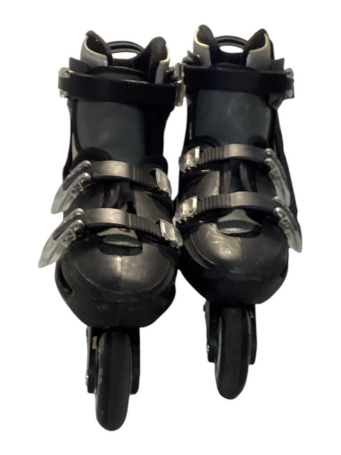 Vist Large View of Product Image Which is Used RollerDerby V TECH 500 Senior Rec Fitness Skates Black Senior 9