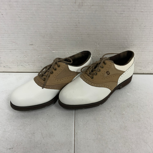 Vist Large View of Product Image Which is Used Foot Joy TERRAINS Womens Golf Shoes Brown Senior 6