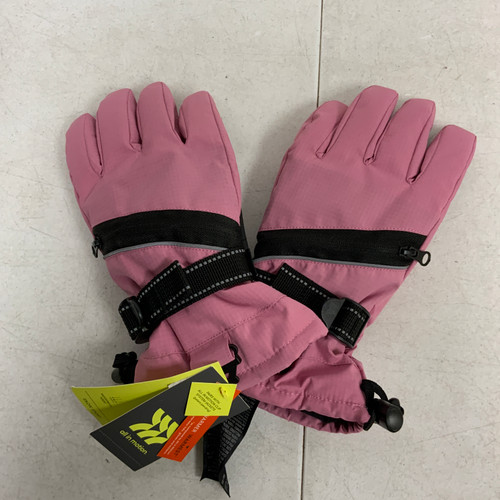 Vist Large View of Product Image Which is Used Outerwear Girls Gloves Pink Junior