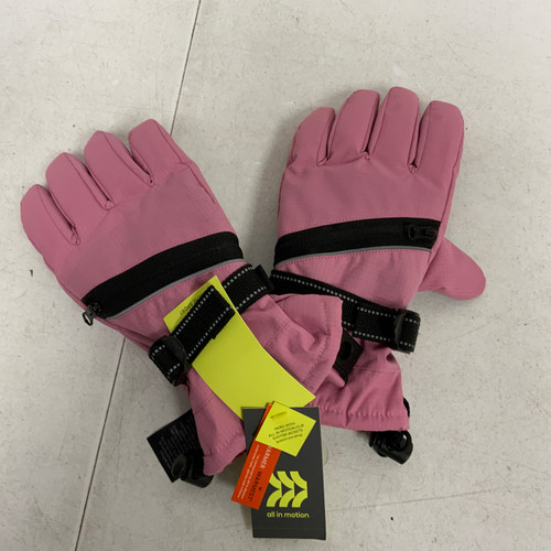 Vist Large View of Product Image Which is Used Outerwear Girls Gloves Pink Junior