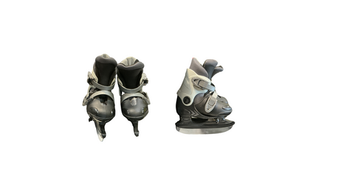 Vist Large View of Product Image Which is Used K2 F.I.T ICE SKATES Boys Softboot Skate Black Youth 06.0