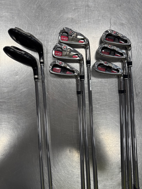 Vist Large View of Product Image Which is Used Wilson DFY Mens Iron Set 3-PW