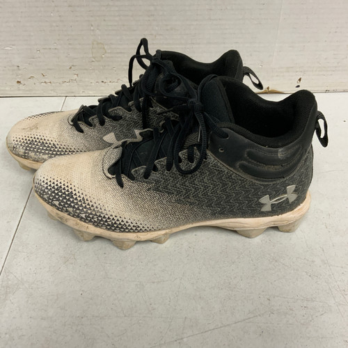 Vist Large View of Product Image Which is Used Under Armour Adult FB Cleats Black Senior 8