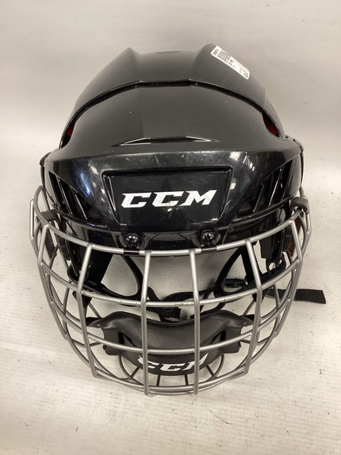 Vist Large View of Product Image Which is Used CCM FM50 Helmet Cage Combo Black XS