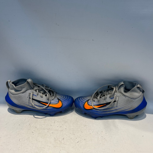 Vist Large View of Product Image Which is Used Nike Adult FB Cleats Grey Senior 7