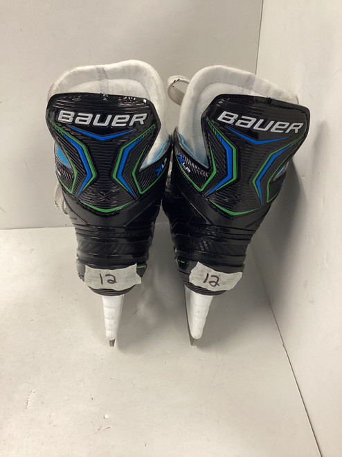 Vist Large View of Product Image Which is Used Bauer XLP Youth Hockey Skate Youth 12.0