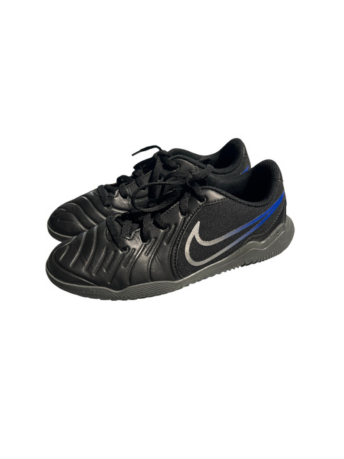 Vist Large View of Product Image Which is Used Nike Soccer Indoor Shoes Black Junior 01