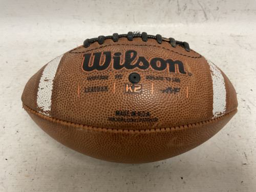 Vist Large View of Product Image Which is Used Wilson GST 1322 LEATHER PeeWee Football