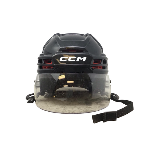 Vist Large View of Product Image Which is Used CCM TACKS 70 W/VISOR Helmet Half Visor Combo Black LG