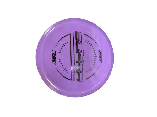 Vist Large View of Product Image Which is Used Finish Line FORGED SUPRA FIRST RUN Disc Golf Mid Range Purple 179g