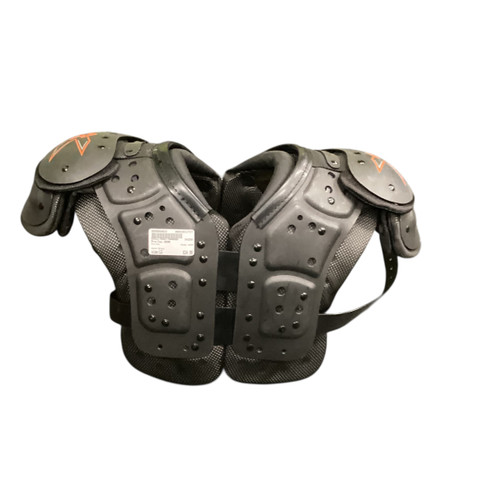 Vist Large View of Product Image Which is Used Pro-Tec GEAR FB Shoulder Pads Black LG
