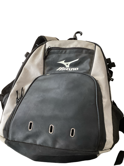 Vist Large View of Product Image Which is Used Mizuno BACKPACK BB/SB Player Backpack Grey