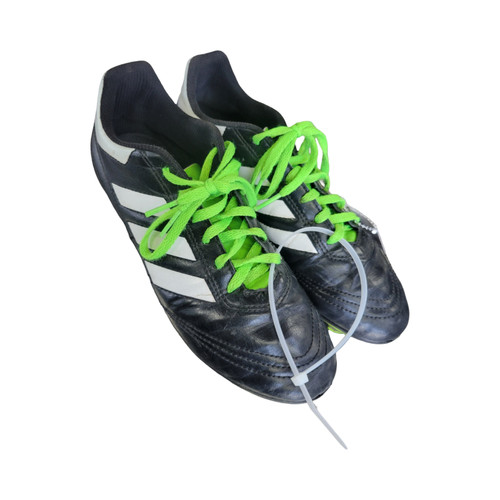 Vist Large View of Product Image Which is Used Adidas Soccer Cleats Black Senior 6