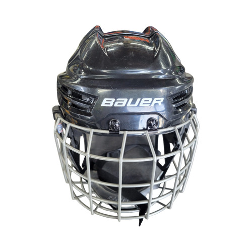 Vist Large View of Product Image Which is Used Bauer IMS 5.0 COMBO HELMET SMALL Helmet Cage Combo Black SM
