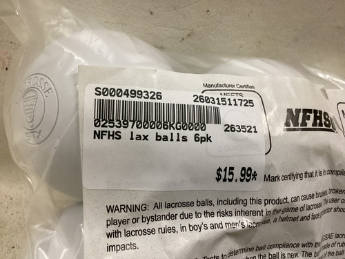 Vist Large View of Product Image Which is Used Lacrosse Accessory