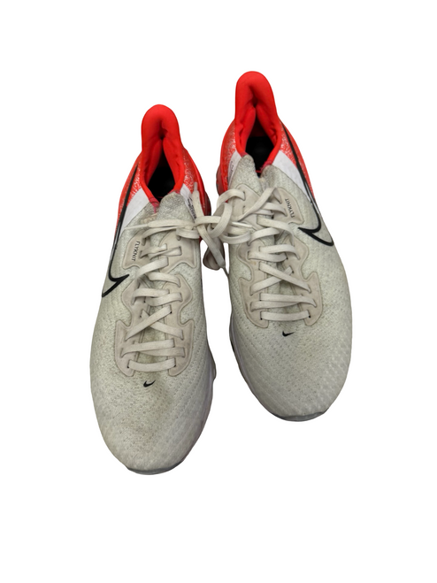 Vist Large View of Product Image Which is Used Nike AIR ZOOM INFINITY TOUR CT0540 Mens Golf Shoes Red And White Size 9.5