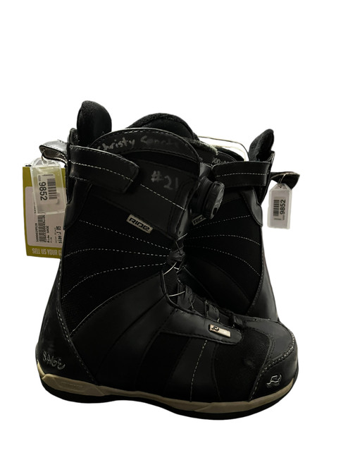 Vist Large View of Product Image Which is Used Ride SAGE Boys Snowboard Boots Black Junior 05