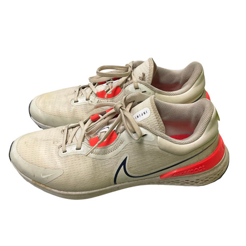 Vist Large View of Product Image Which is Used Nike INFINITY PRO 2 Mens Golf Shoes White Senior 10.5