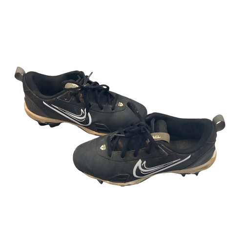 Vist Large View of Product Image Which is Used Nike TROUT SIZE 4.5 BB/SB Cleats Black Junior 04.5