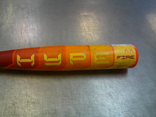 Vist Large View of Product Image Which is Used Easton HYPE FIRE 2025 BB/SB USSSA 2 3/4 Bat 31"