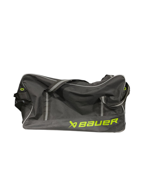 Vist Large View of Product Image Which is Used Bauer Sr Hockey Wheeled Black