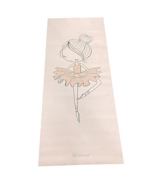 Vist Large View of Product Image Which is Used Gaiam Yoga Mat Pink