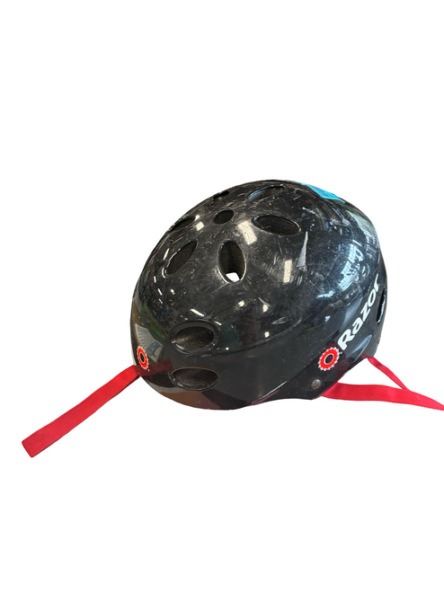 Vist Large View of Product Image Which is Used Razor RAZOR BIKE HELMET Bike Helmet Black MD