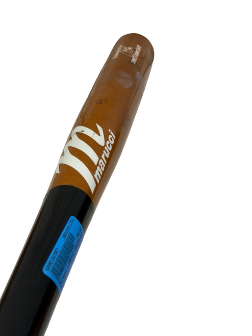 Vist Large View of Product Image Which is Used Marucci LINDY12 CUSTOM CUT-M 30.5oz Wood Baseball Bat 33"