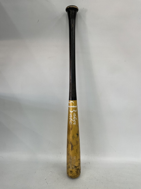 Vist Large View of Product Image Which is Used BAKERBATZ CLASSIC GOLD CROWN BB/SB Wood Bat 27"