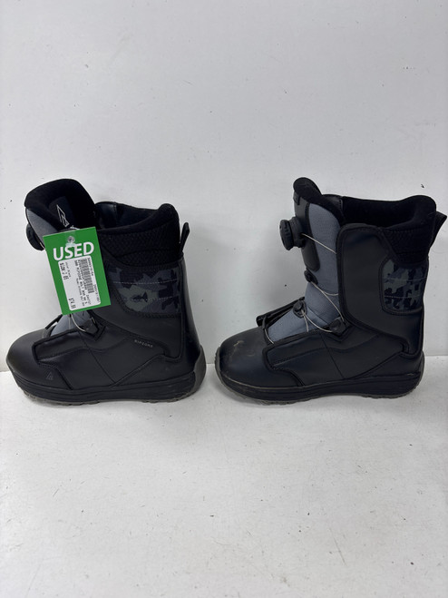 Vist Large View of Product Image Which is Used RIPZONE BOLT BOA Boys Snowboard Boots Black Junior 05