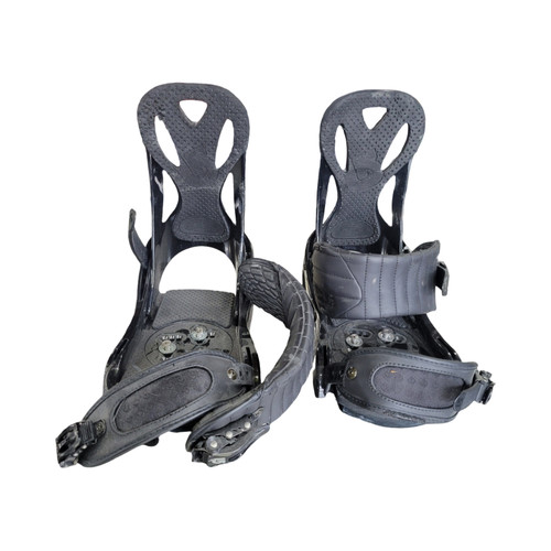 Vist Large View of Product Image Which is Used Burton FREESTYE BINDINGS LG Mens Binding Only Black LG