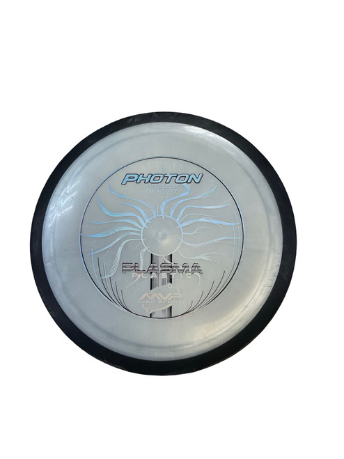 Vist Large View of Product Image Which is Used MVP PLASMA PHOTON Disc Golf Driver Silver 175g