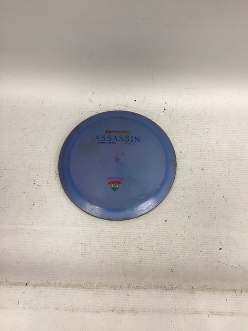 Vist Large View of Product Image Which is Used Gateway ASSASSIN Disc Golf Driver Navy Blue