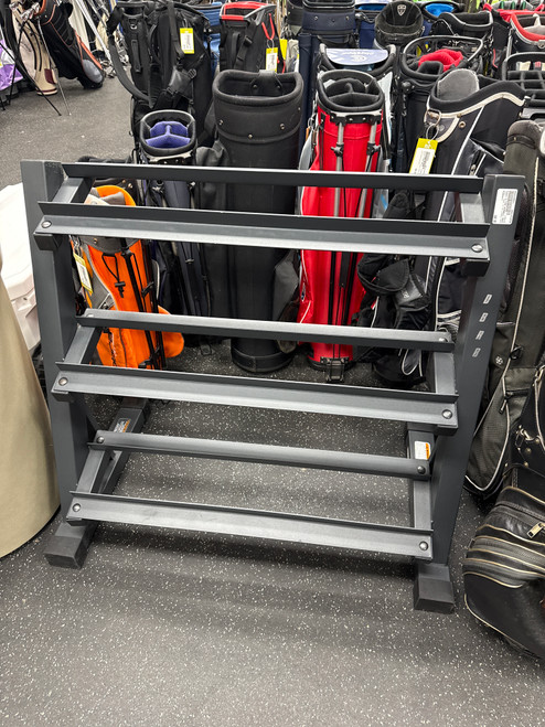 Vist Large View of Product Image Which is Used Impex 3-TIER DUMBBELL RACK Weight Stand
